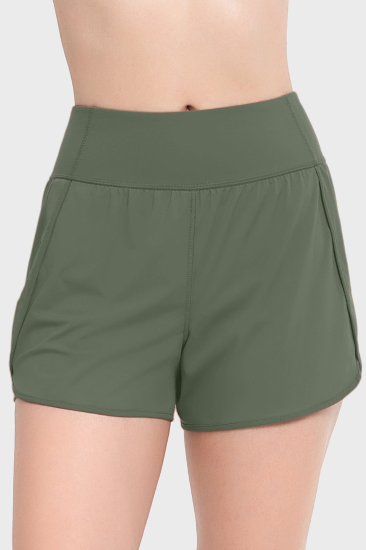 Pantalones cortos de entrenamiento Shift de malla interior de secado rápido con bolsillo de 8,9 cm | Pantalones cortos de running para mujer