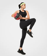 Hollow Back Front Zip Jacquard Padded Running Bra | Women's High Support Sports Bra