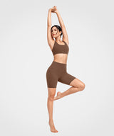 Shift™ Scoop Neckline Cut-Out Padded Yoga Bra | Women's Light Support Sports Bra