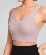 Power™ Breathable Cross Back Padded Running Bra| Women's High Support Sports Bra