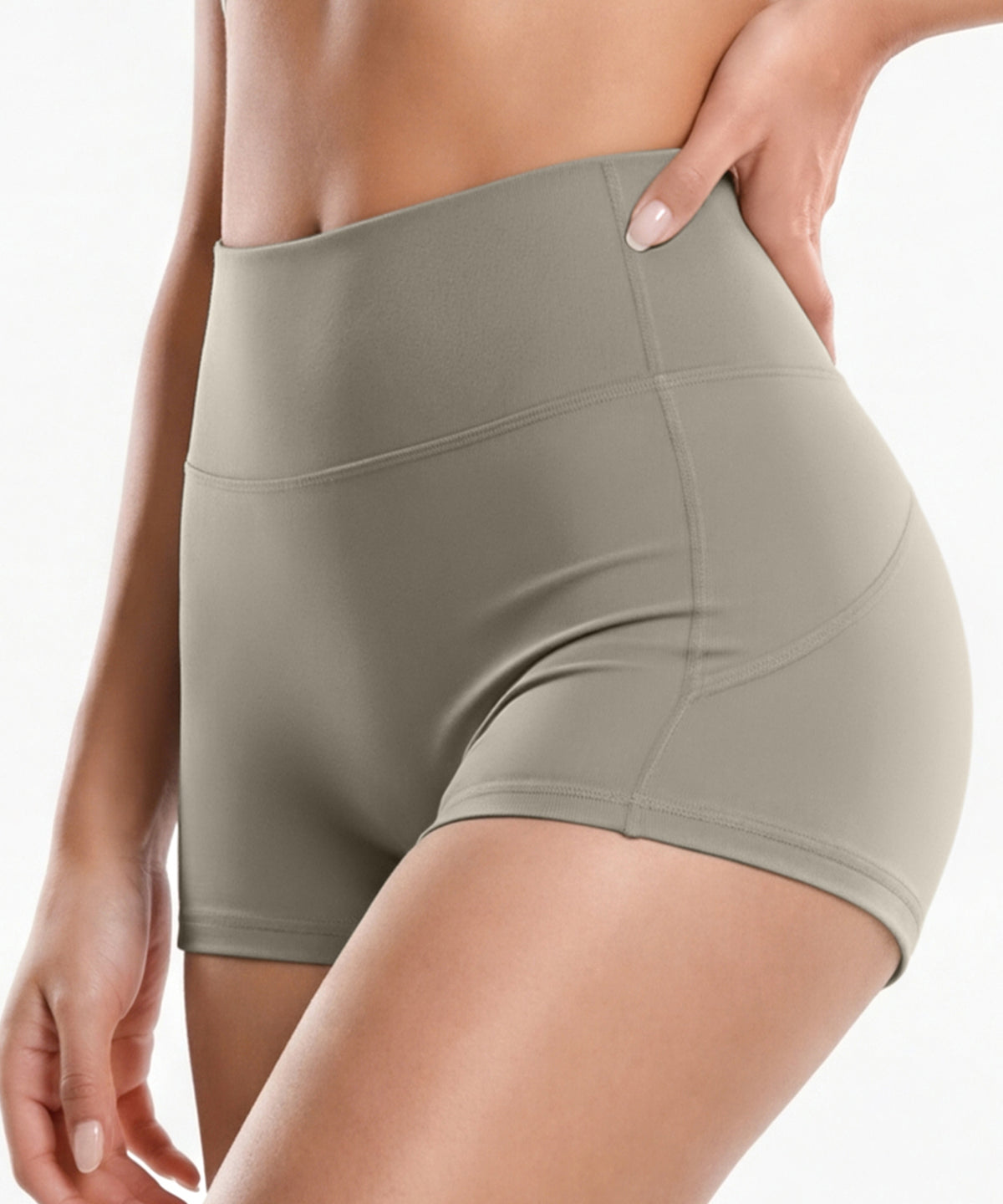 Shift™ High Rise Shorts With No Front Seam Design 2.5 Inches | Women's Yoga, Running & HIIT Shorts