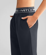 Shift™ Urban Letter Print Wide Leg Pants 27''| Women's Sports Pants
