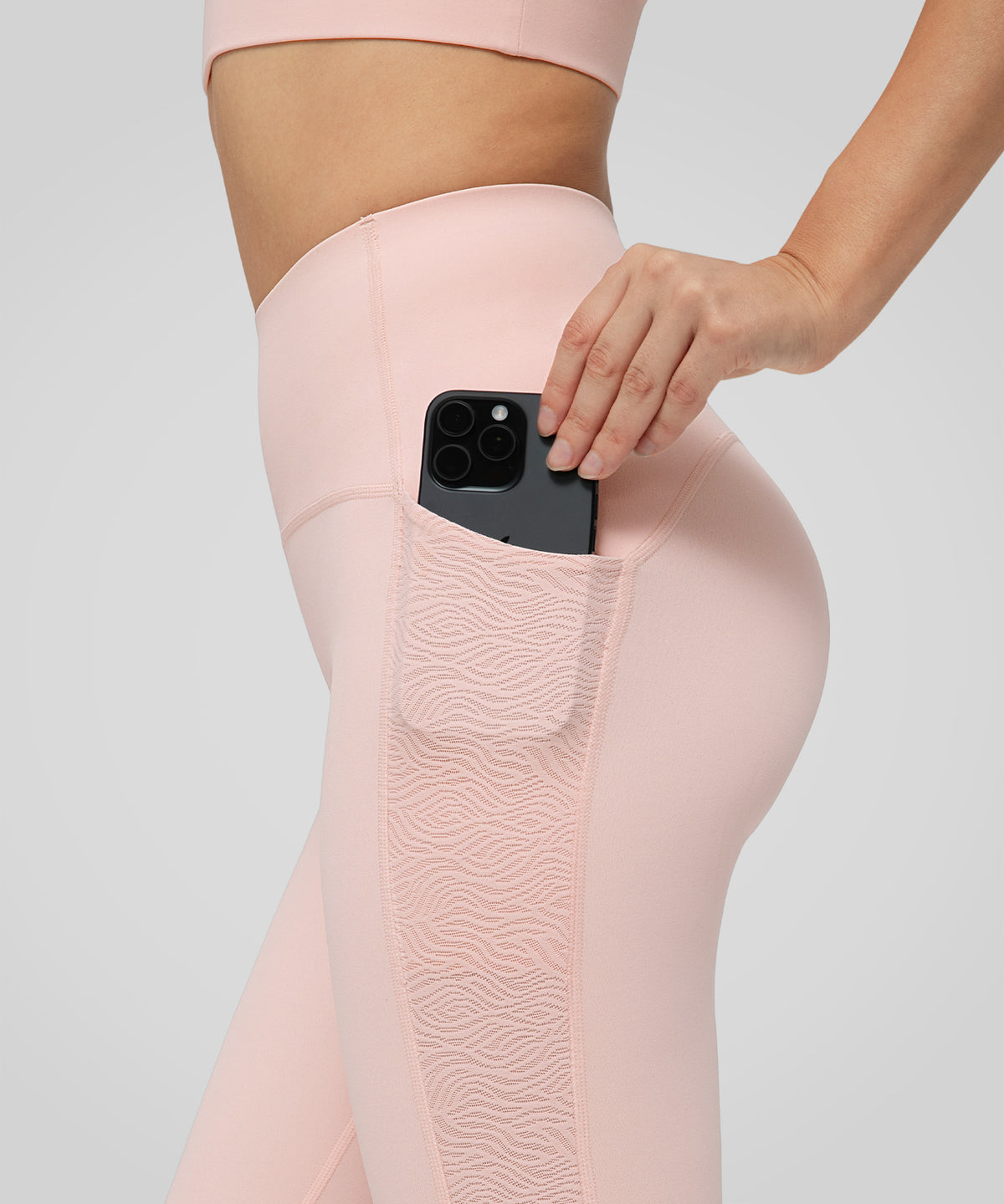 Anywhere™ Breathable Side Mesh Logo Print Leggings 25''| Women's Light Support Leggings