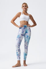 Shift Fukttransporterande, smöriga, mjuka yogaleggings 64 cm 68 cm | Lätta stödleggings för kvinnor