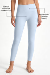 Shift™ High-Waisted No Front Seam Pocketed Sports Leggings | Sports Leggings Best For Running, Yoga & HIIT
