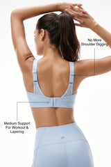 Shift™ Adjustable-Strap Sustainable Sports Bra | Medium Support with Breathable Mesh for Running, HIIT, Yoga & Training