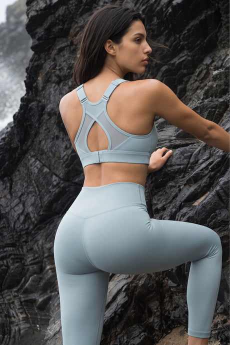 Shift™ Adjustable-Strap Airflow Sports Bra | High Support with Breathable Mesh for Running, HIIT & Training - image 13