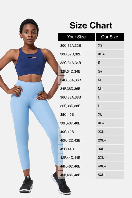 Enfold™ Airflow Cross Back High Support Running Bra | Women's High Support Sports Bra (Plus Size) - image 4
