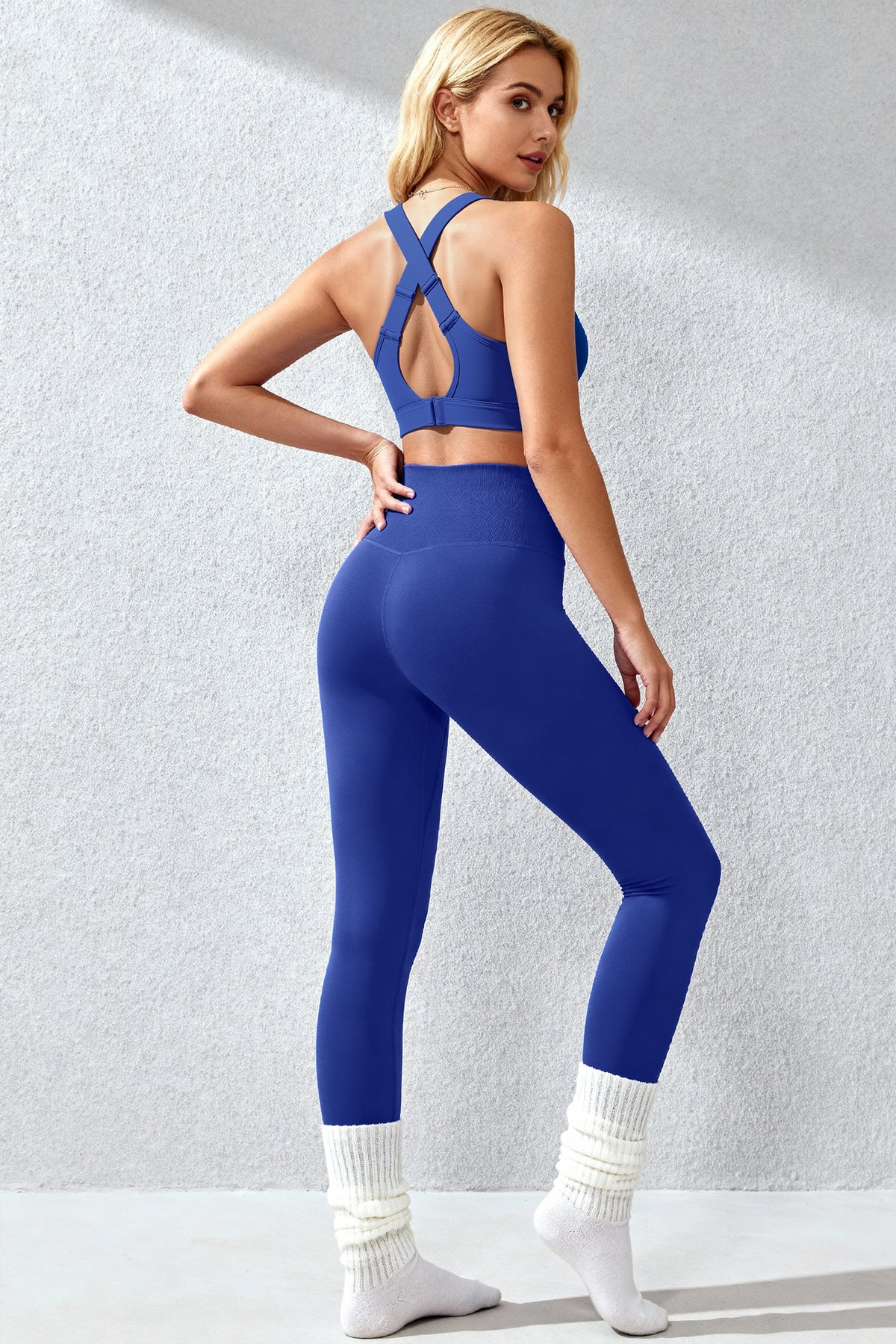 Power™ Adjustable Straps Cross-Back Sports Bra | High-Impact Bounce Control Without Flattening for Running, HIIT & Training