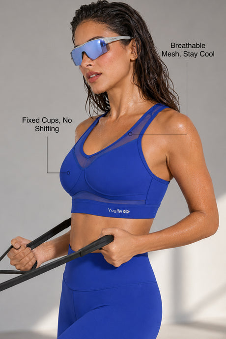 Shift™ Breathable Racerback High-Support Bra | High-Impact Support Best For Running, HIIT & Training - image 33