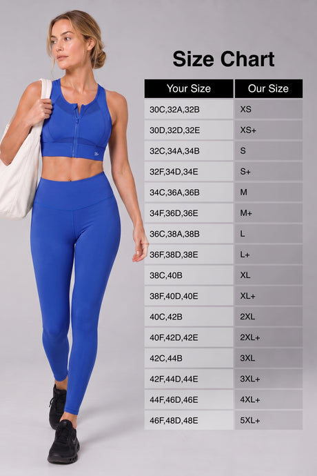 Sculpt™ Zip-Front Full-Back Mesh Racerback Sports Bra | High-Impact Support for Running, Gym & Training - image 51