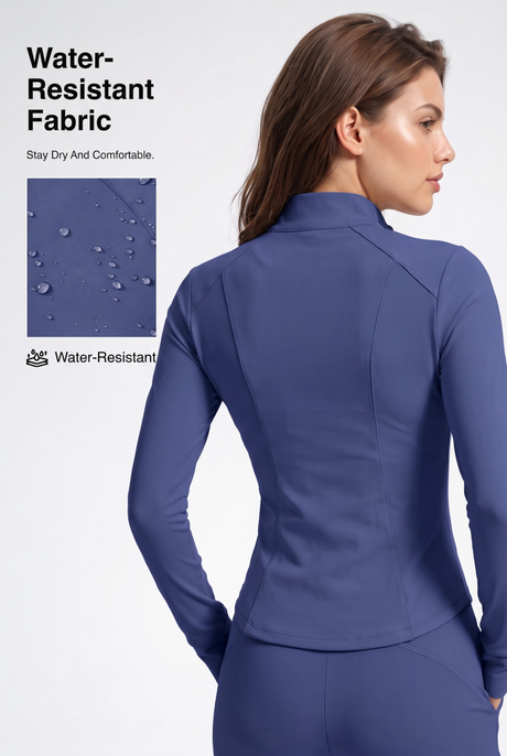 Shift™ Fleece-Lined Thermal Stretch Jacket – Water-Resistant Full-Zip | Women's Sports Jacket - image 20
