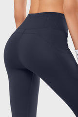 Figurformende Fitness-Leggings mit hoher Taille, 26,5/28 Zoll | Damen-Leggings mit hohem Halt