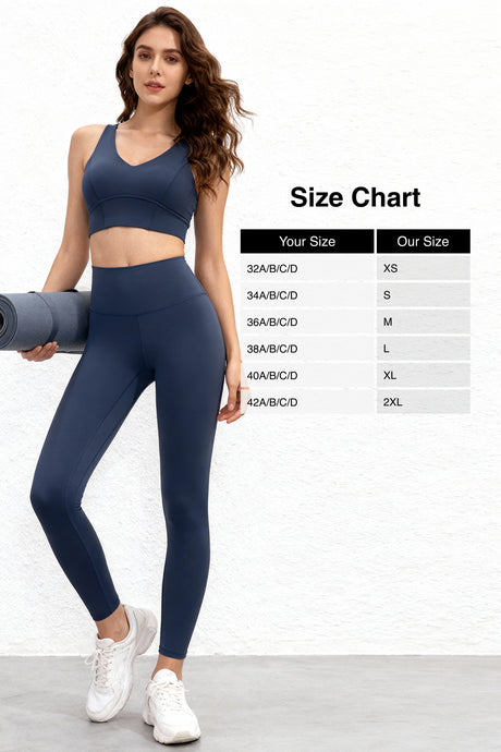 Anywhere™ Padded Longline Yoga Bra with Wide Underband| Women's Light Support Sports Bra - image 4