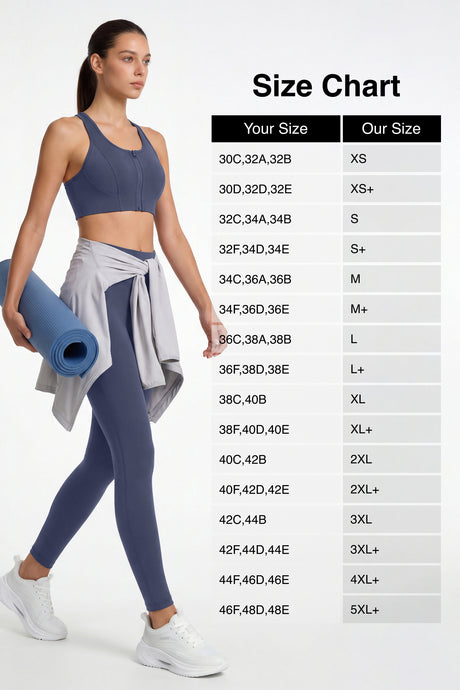 Echo™ Zip-Front Breathable Mesh Full-Coverage Sports Bra | High Support for Running, HIIT & Training - image 4