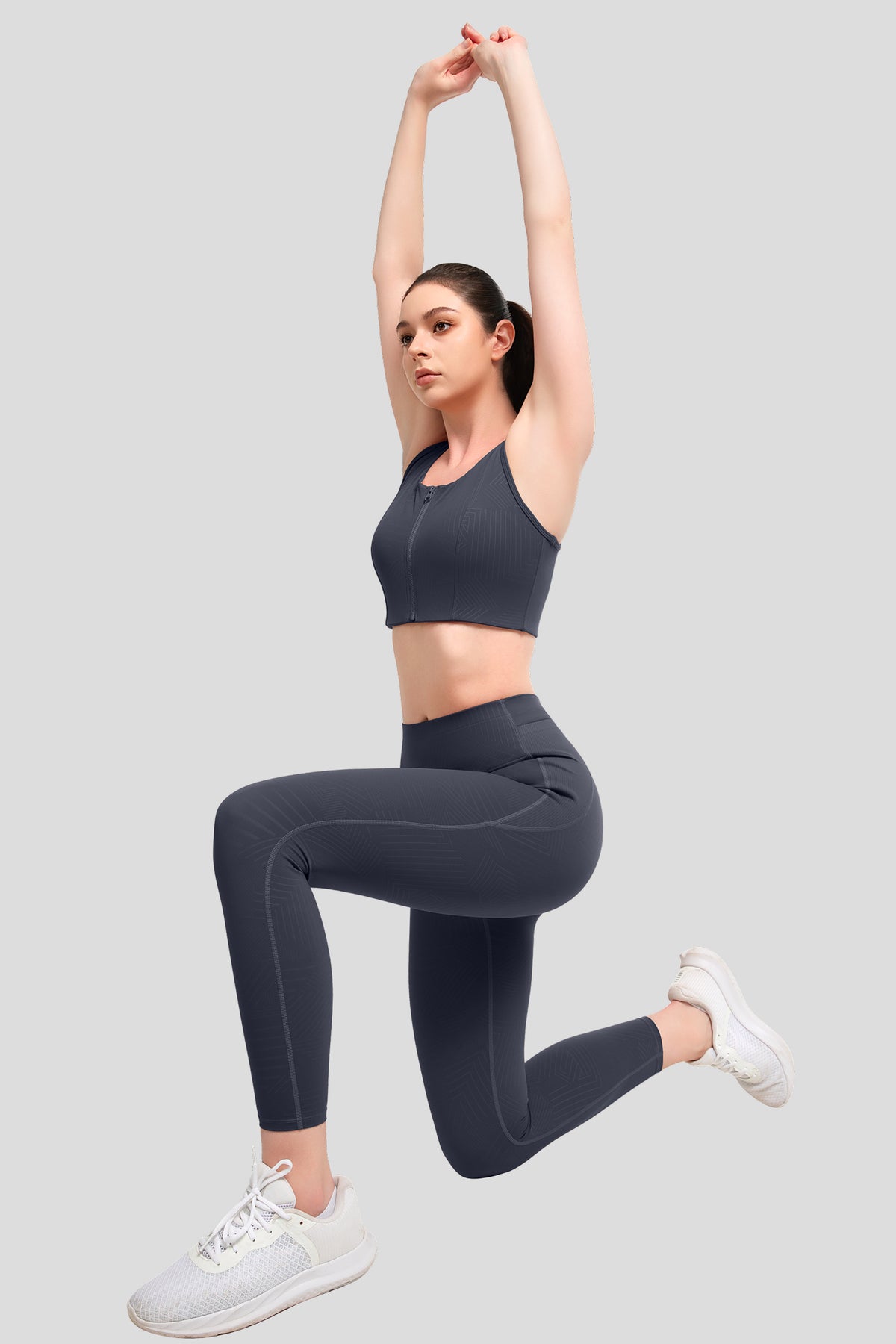 Echo High-Waisted Po-Lifting-Laufleggings 26" | Damen-Leggings mit hohem Halt
