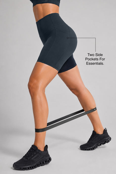 Shift™ High-Rise Stretchy Pockets Tight Shorts 3" 4" 6" 8" | Women's High Support Shorts, Best For Running, HIIT, Yoga & Training - image 2