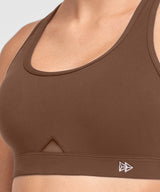 Shift™ Scoop Neckline Cut-Out Padded Yoga Bra | Women's Light Support Sports Bra