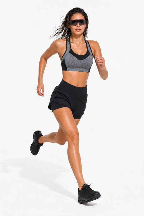Sculpt™ Racerback Full-Coverage Breathable Sports Bra | High Support with Bounce Control & Mesh for Running, HIIT & Training - image 5