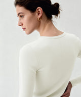 Lässiges Langarmhemd mit halber Knopfleiste für jeden Anlass | Damen-Langarmshirt