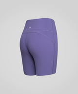 Shift™ Stretchy Soft Double Seam Shorts 8"| Women's High Support Running Shorts