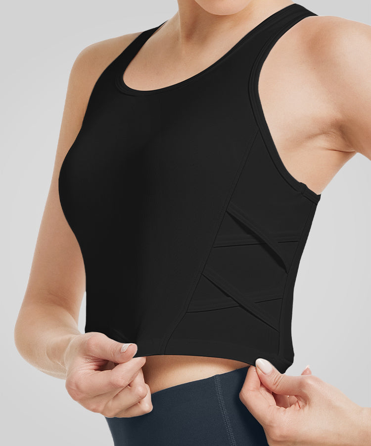 Anywhere™ Seamless Lace-up Design Yoga Bra | Women's Light Support Sports Bra