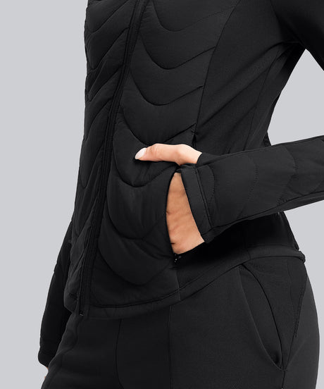 Anywhere™ Lightweight Fleece Quilted Zip-Up Jacket | Women's Jackets - image 6