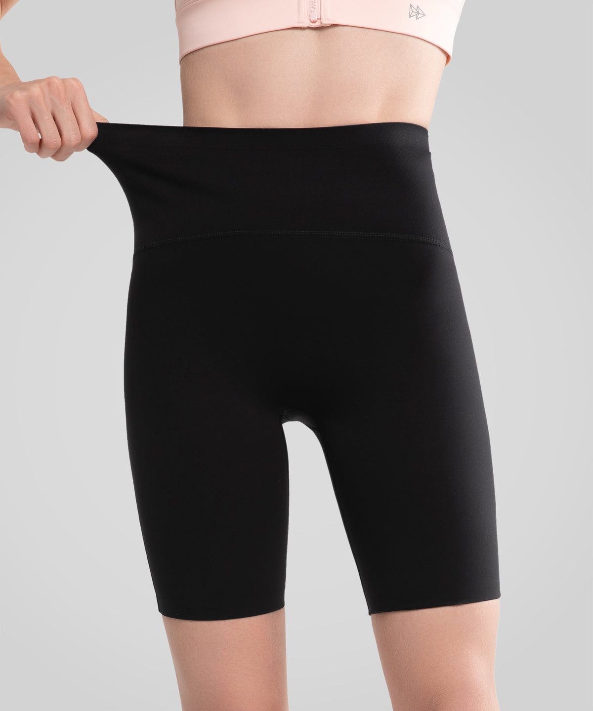 Nahtlose, rutschfeste Shift-Shorts mit hoher Taille, 8" | Laufshorts mit starkem Halt für Damen