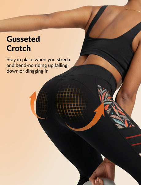 Echo™ High-Waisted Print Running Leggings 26" | Women's High Support Leggings - image 6