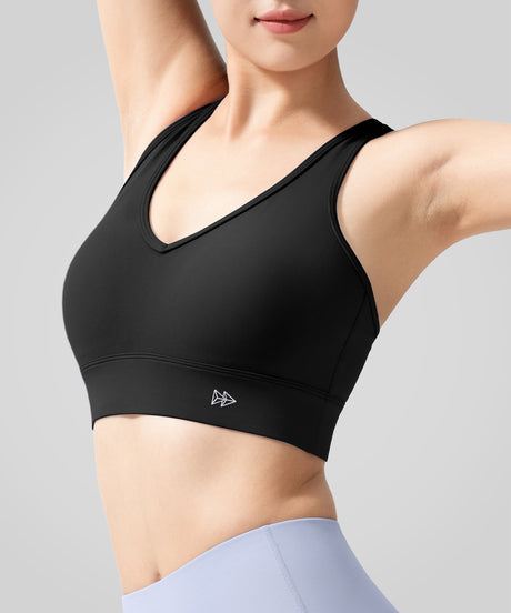 Anywhere™ V-neck New-style Racerback Yoga Bra| Women's Light Support Sports Bra
