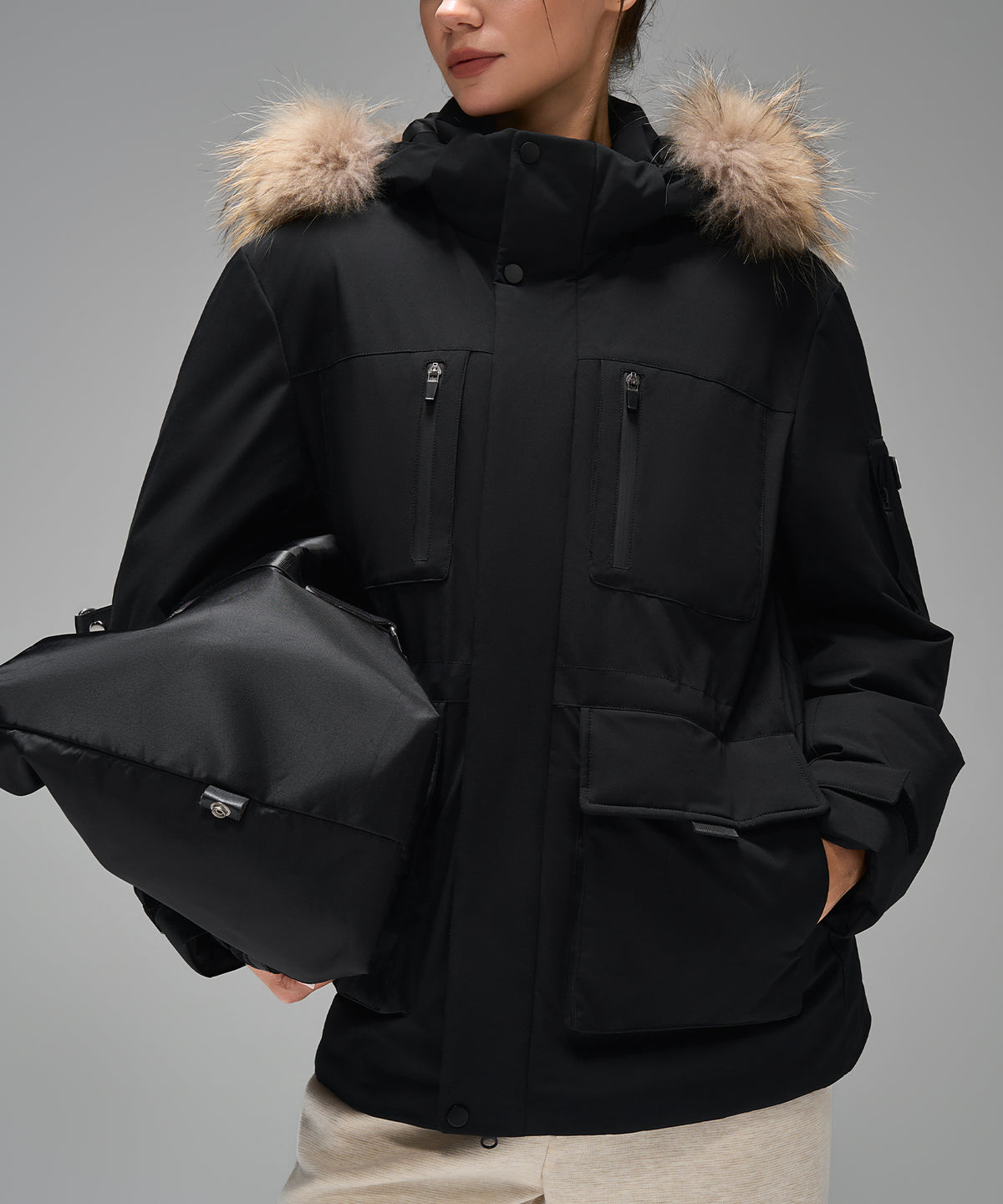 Anywhere Parka Dunjacka med Flera Fickor | Isolerade Jackor för Dam