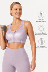 Reggiseno da corsa imbottito regolabile Power | Reggiseno sportivo ad alto sostegno da donna