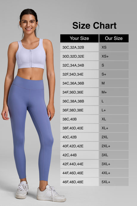 Power™ Cutout Racerback Zip Front Running Bra | Women's High Support Sports Bra - image 10