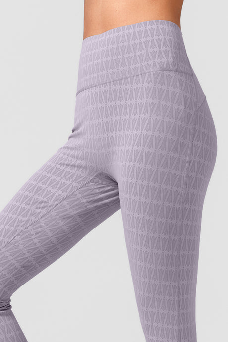 Power™ Jacquard Pattern No Front Seam High-Rise Running Leggings 25inches | Women's High Support Leggings - image 5