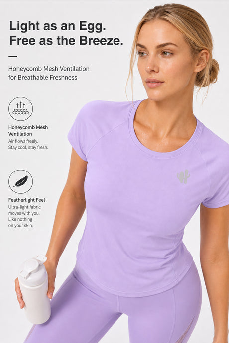 Ultra-light Cool Touch Slim Fit T-shirt | Women's Short Sleeve T-shirt - image 3
