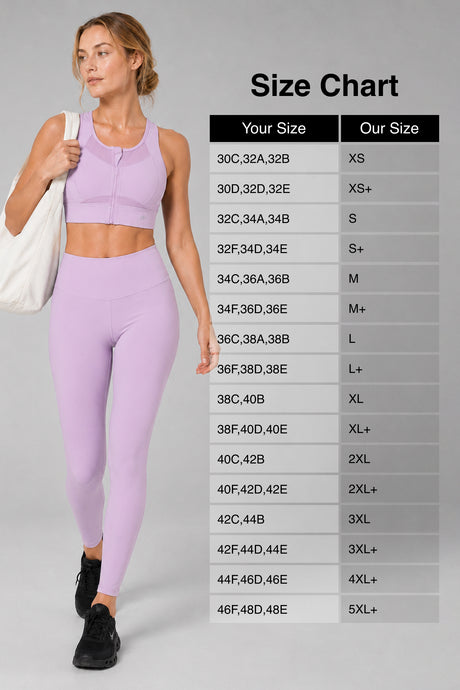 Sculpt™ Zip-Front Full-Back Mesh Racerback Sports Bra | High-Impact Support for Running, Gym & Training - image 16