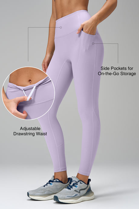 Leggings Echo senza cuciture anteriori e tasca da 25 pollici | Leggings da donna con supporto elevato - image 2