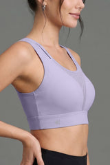 Echo™ Double-Strap Crossback Breathable Sports Bra | Medium Support for Yoga & HIIT
