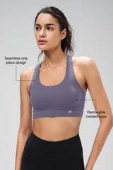 Shift™ Seamless Racerback Bra | Women's Medium Support Sports Bra