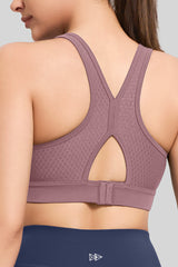 Power™ Butterfly Back Mesh Breathable Running Bra| Women's High Support Sports Bra