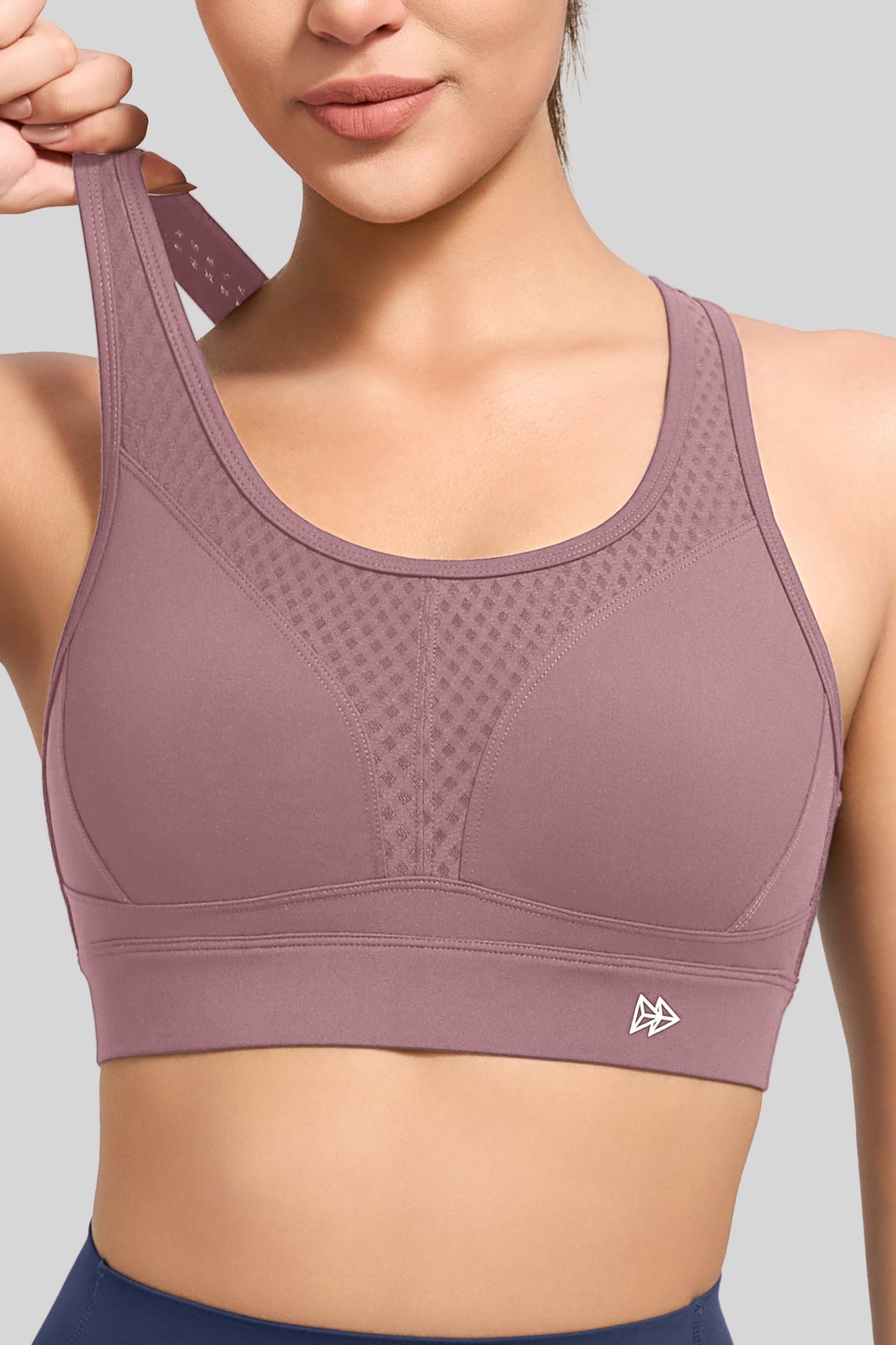 Power™ Butterfly Back Mesh Breathable Running Bra| Women's High Support Sports Bra