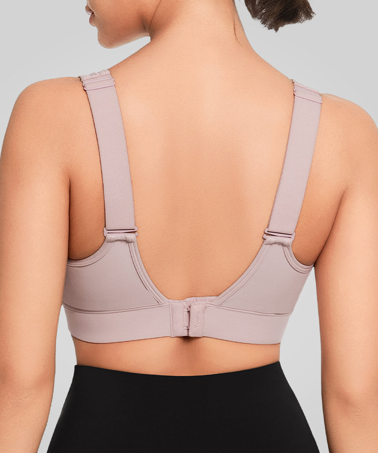 Power™ Breathable Cross Back Padded Running Bra| Women's High Support Sports Bra