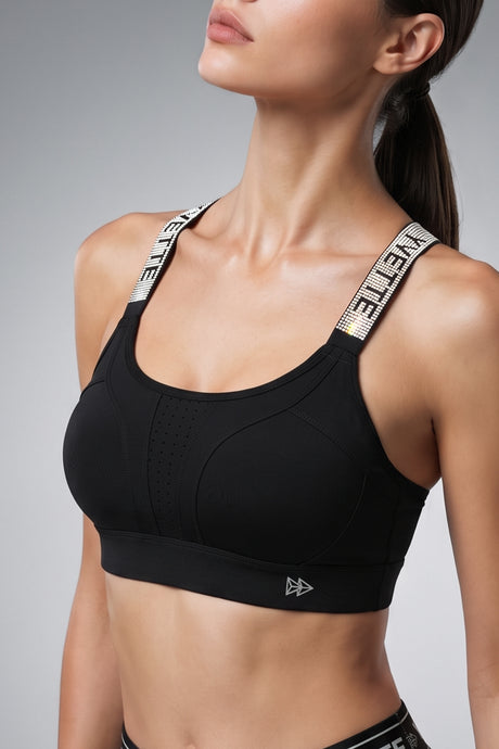 Power™ Adjustable Crisscross Padded Running Bra | Women's High Support Sports Bra - image 73