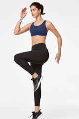 Zip-Front Unpadded High-Support Sports Bra | Women's High Support Sports Bra