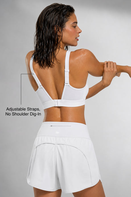 Shift™ Breathable Adjustable Support Padded Bra | Women's Medium Support Sports Bra - image 2