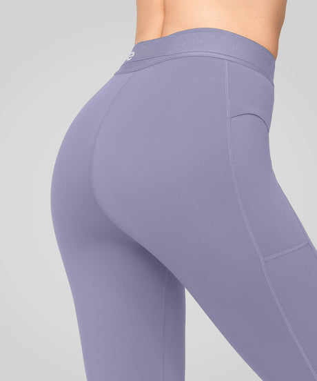 Power™ High Waist Logo Pockets Lined Running Leggings 24'' | Women's High Support Leggings - image 5