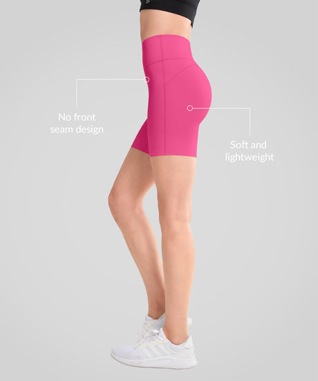 Shift™ Stretchy Soft Double Seam Shorts 8"| Women's High Support Running Shorts - image 3