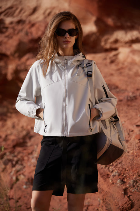 Anywhere™ Lightweight Soft Shell Windproof Waterproof Jacket| Women's Sports Jacket