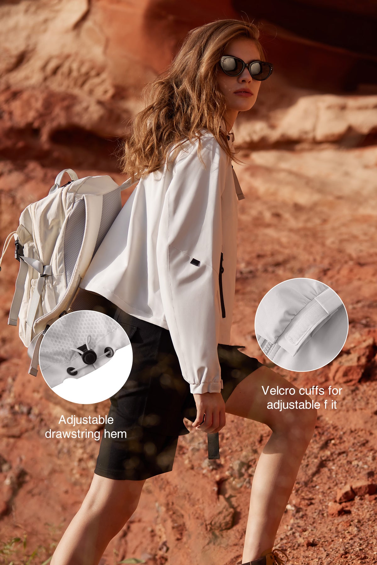 Anywhere™ Lightweight Soft Shell Windproof Waterproof Jacket| Women's Sports Jacket