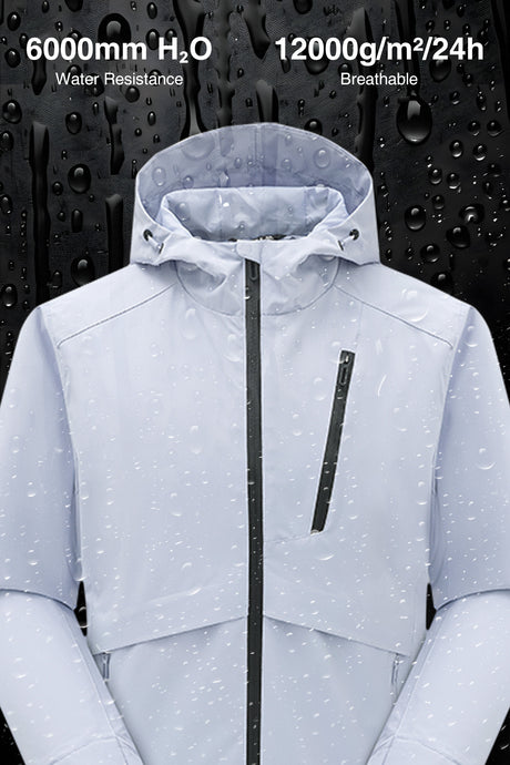 Anywhere™ Long Hooded Durable Waterproof Softshell Jacket| Women's Sports Jacket - image 3